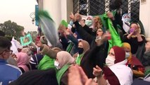 Thousands of Algerians hit streets on protest anniversary