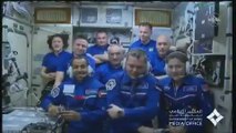 بالفيديو.. أول مكالمة لـ هزاع المنصوري من داخل محطة الفضاء الدولية