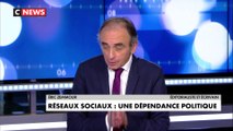 Eric Zemmour sur la fermeture des comptes de Marion Maréchal et Jordan Bardella sur les réseaux sociaux : 