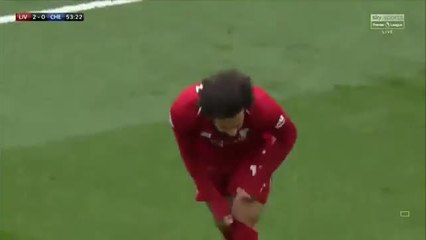 بالفيديو والصور.. محمد صلاح يبهر العالم بإحتفاله الجديد