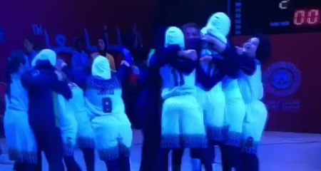 بالفيديو: أميرة سعودية تقود الأخضر السعودي لذهب الأولمبياد الخاص