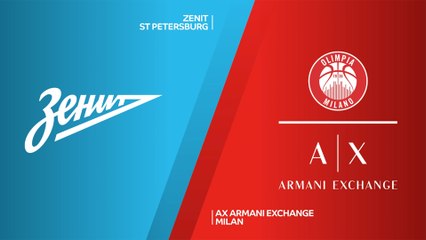 Zenit St Petersburg - AX Armani Exchange Highlights | Turkish Airlines EuroLeague, RS Round 5