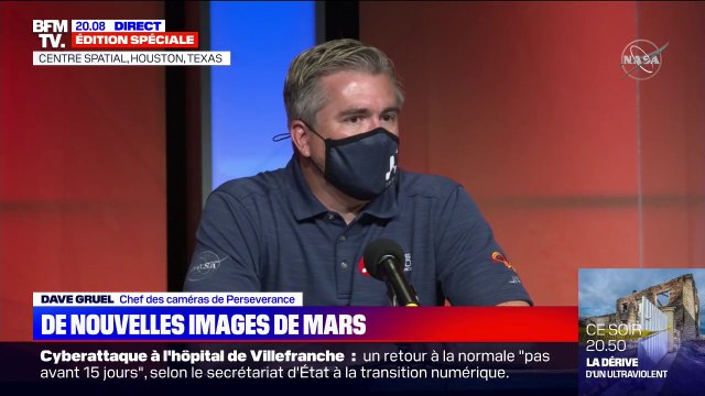 Chef des caméras de Perseverance: Notre système vidéo a réussi à filmer de sublimes images du véhicule et de son atterrissage sur Mars