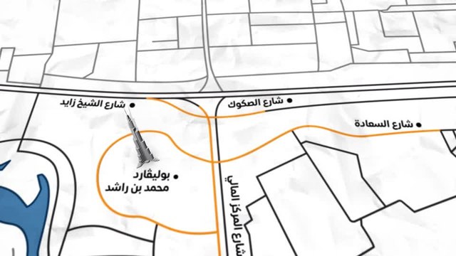 بالفيديو..تعرف إلى.. الحركة المرورية في دبي ليلة رأس السنة