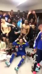 برغش ينشر فيديو لفرحة لاعبي الوحدة بالفوز على الوصل