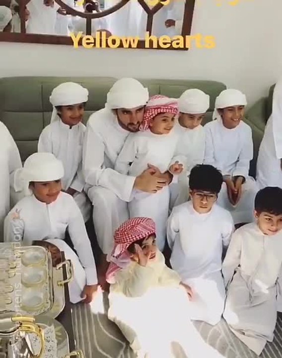 بالفيديو والصور.. حمدان بن محمد يلبي دعوة المواطنة حبيبة بن ثالث