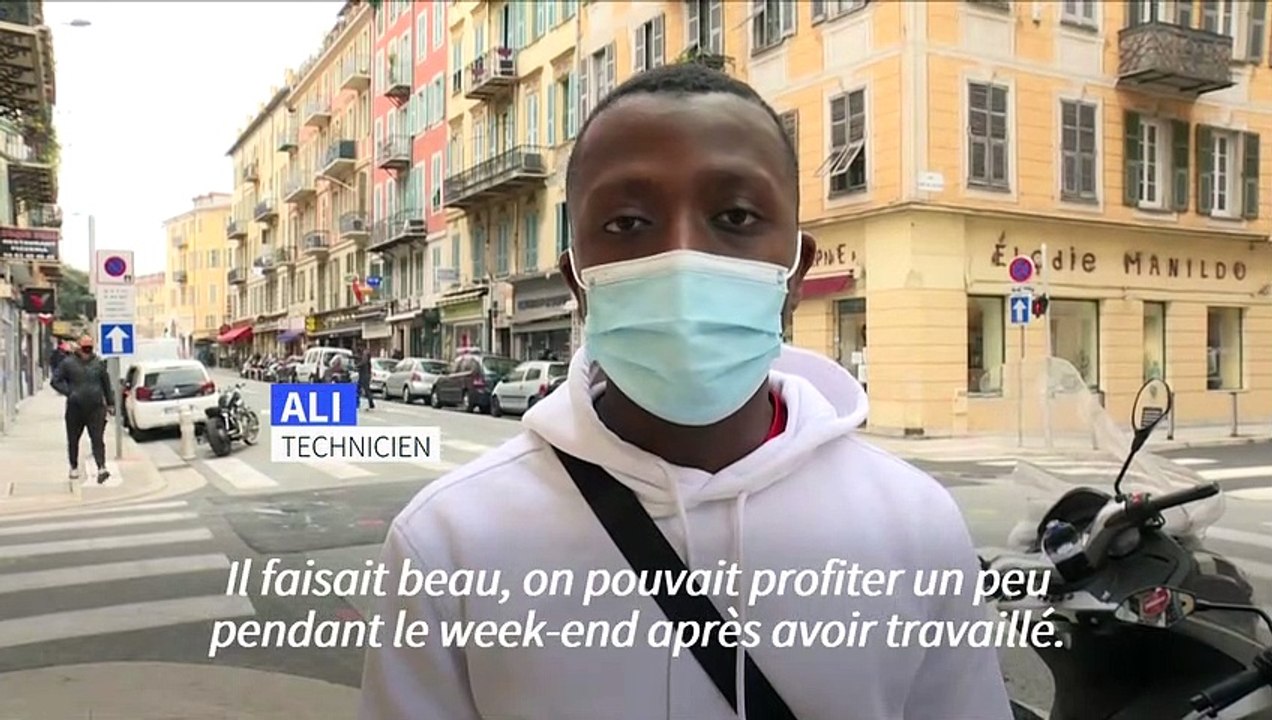 Reconfinement dans les Alpes-Maritimes: un "coup dur" pour les Niçois