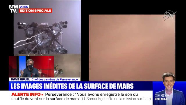 Chef des caméras de Perseverance: C'était la première fois que nous avions l'occasion de voir ce que nous avions conçu à l'œuvre