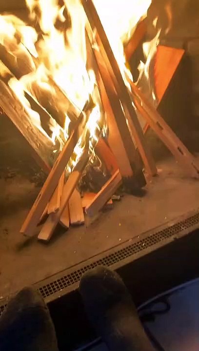 Desperate Way to Keep Warm