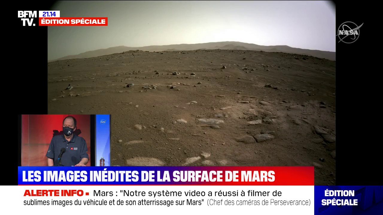 Justin Maki (NASA) sur Perseverance: "Avec autant de détails, ces images ne peuvent être que vraies"