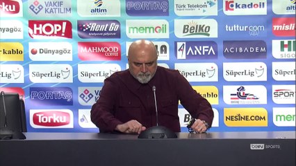 ANKARA - MKE Ankaragücü-Çaykur Rizespor maçının ardından - Hikmet Karaman