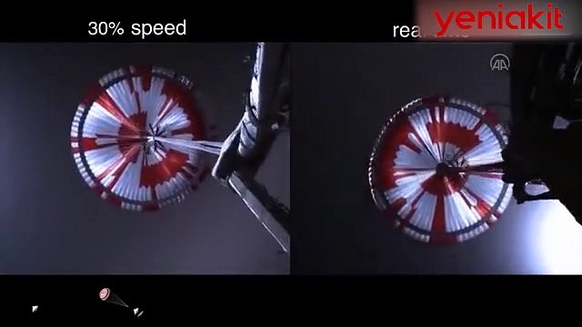 NASA kritik anların görüntüsünü yayınladı