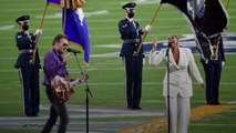 Luke Bryan Texted Eric Church After His Incredible National Anthem Performance at Super Bo