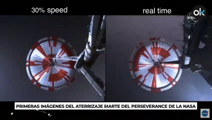 Primeros sonidos y vídeo del Perseverance desde Marte