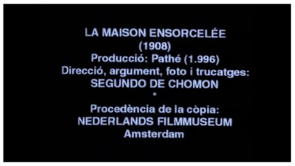 The Haunted House 1908 -Cine Mudo-