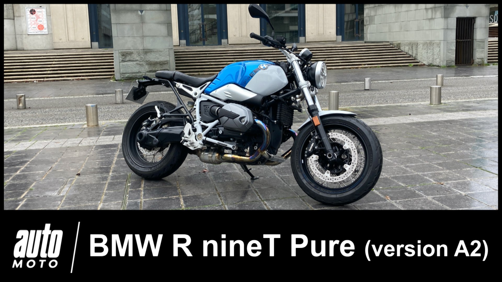 BMW R nine T Pure version A2 : la BM des jeunes permis - Vidéo Dailymotion