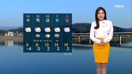 다시 한파주의보, 영하권 추위…대기 계속 건조해
