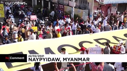 Myanmar: Neue Woche, wieder Proteste