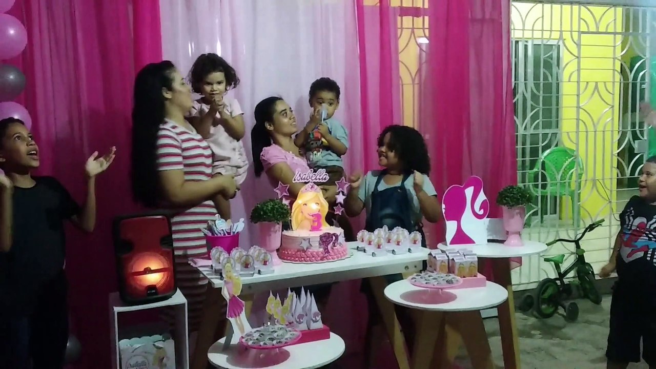 Aniversário de 3 anos isabella sthellayne