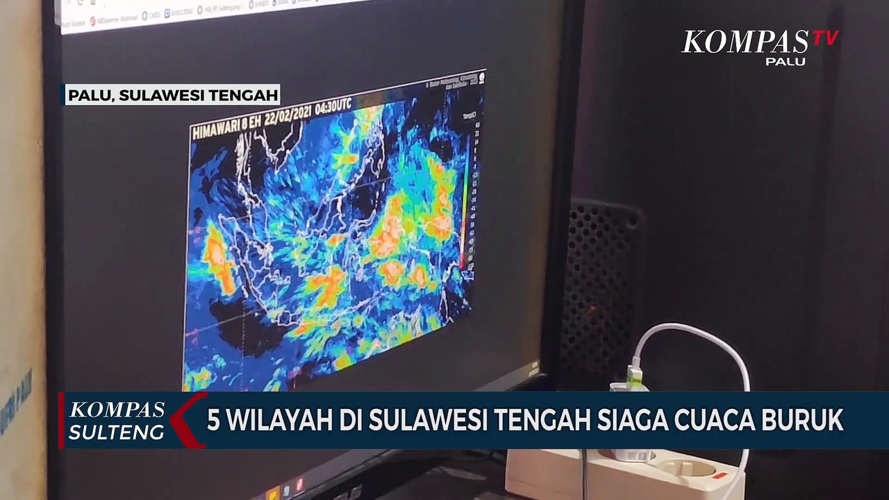5 Wilayah di Sulawesi Tengah Siaga Cuaca Buruk