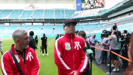 FLORİDA - Avni Yıldırım ve Saul Alvarez müsabaka öncesi Florida'da basın toplantısı düzenledi