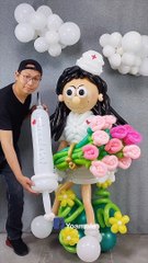 Great Creative balloon decoration ideas With Skiilfull