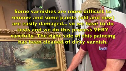 Restoring Heirloom Paintings, Los Angeles, Orange County. Are they worth it?