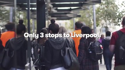 Ed.Square - Adjacent to train station, 3 stops to Liverpool