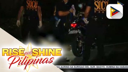 Motorcycle rider, patay matapos pagbabarilin sa Taguig City