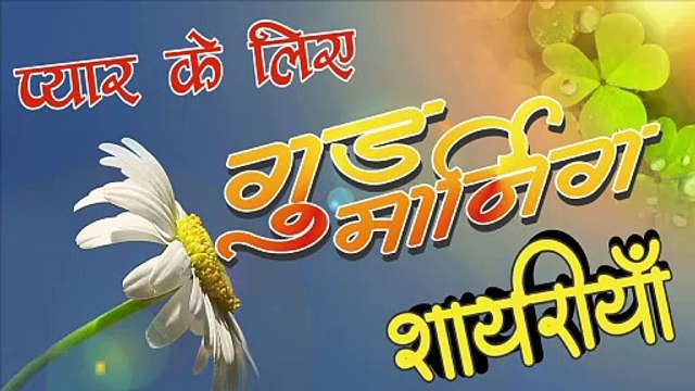 Good Morning Love Shayari 2021 गुड मोर्निंग शायरी प्यार के लिए Good Morning love shayari mornings Lyrical Shayar