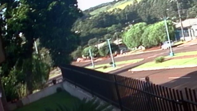Câmera registra acidente que matou homem em Catanduvas; corpo foi encaminhado para Cascavel