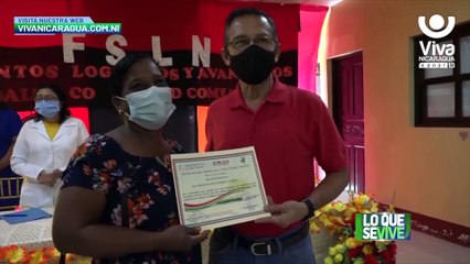 Caribe Sur: Autoridades de salud reconocen labor de la Red Comunitaria