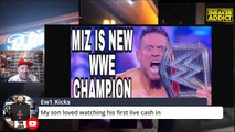 Miz is the NEW WWE Champion Defeating Drew McIntyre at Elimination Chamber