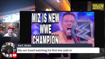 Miz is the NEW WWE Champion Defeating Drew McIntyre at Elimination Chamber
