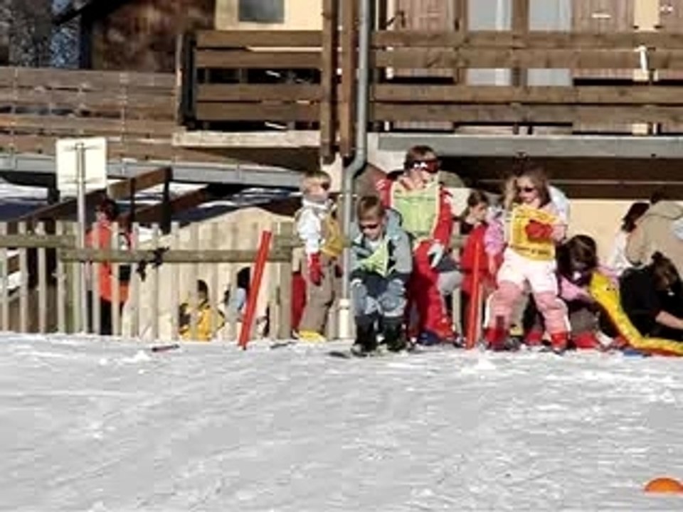 1ère descente de Mathis