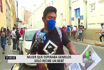 INMP niega error al entregar un solo bebé a una mujer que afirma esperaba gemelos