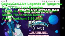 GalaxyCon Live Comic-Con Legends of Tomorrow Day 1 Caity Lotz Brandon Routh Jes Macallen Courtney Ford Maisie Richardson-Sellers Adam Tsekham 9-26-2020