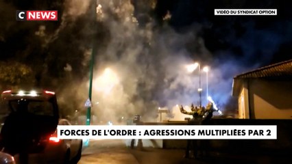 Forces de l'ordre : agressions multipliés par 2