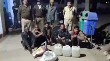 शाहजहांपुर: 50 लीटर कच्ची शराब के साथ पांच गिरफ्तार