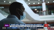 When will mask mandates go away? Doctors: positivity rate has to be less than 1% in U.S.