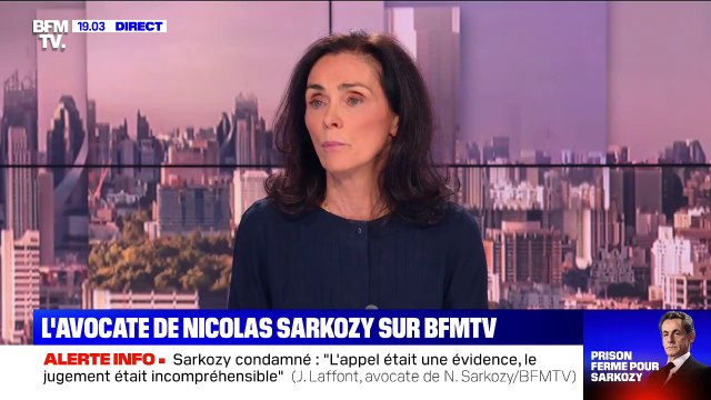 Me Laffont: Nicolas Sarkozy n'est ni groggy ni abasourdi, il est dans l'étape suivante