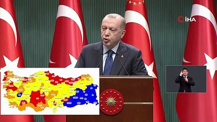 Cumhurbaşkanı Erdoğan yeni kontrollü normalleşme sürecini açıkladı