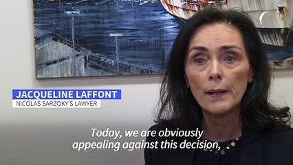 Sarkozy's lawyer says former French president to appeal corruption conviction