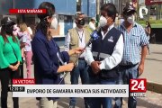 La Victoria:  Gamarra reinicia actividades pero con un aforo del 20%