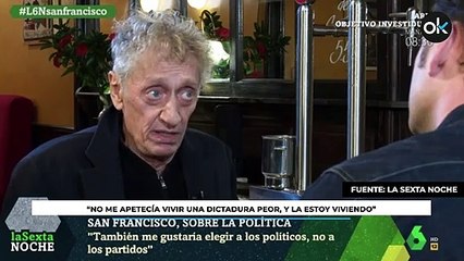 Las declaraciones más políticas de Enrique San Francisco: "Estoy muy de acuerdo con las propuestas de Abascal"