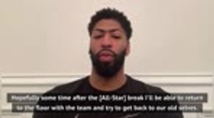 Davis targeting Lakers return after All-Star break