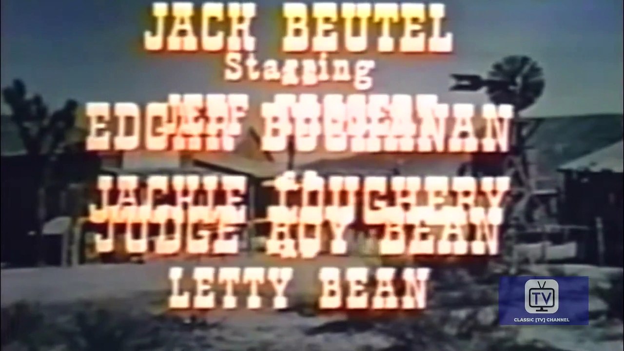 Judge Roy Bean - Season 1 - Episode 6 - The Runaway | Edgar Buchanan, Jack Buetel, Jackie Loughery