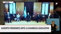 Alberto Fernández ante la Asamblea Legislativa 3