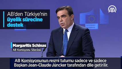 AB'den Türkiye'nin üyelik sürecine destek