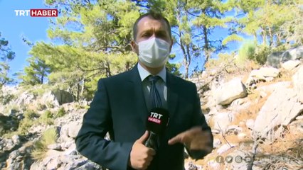 Kaçak kazı yapanları TRT Haber görüntüledi